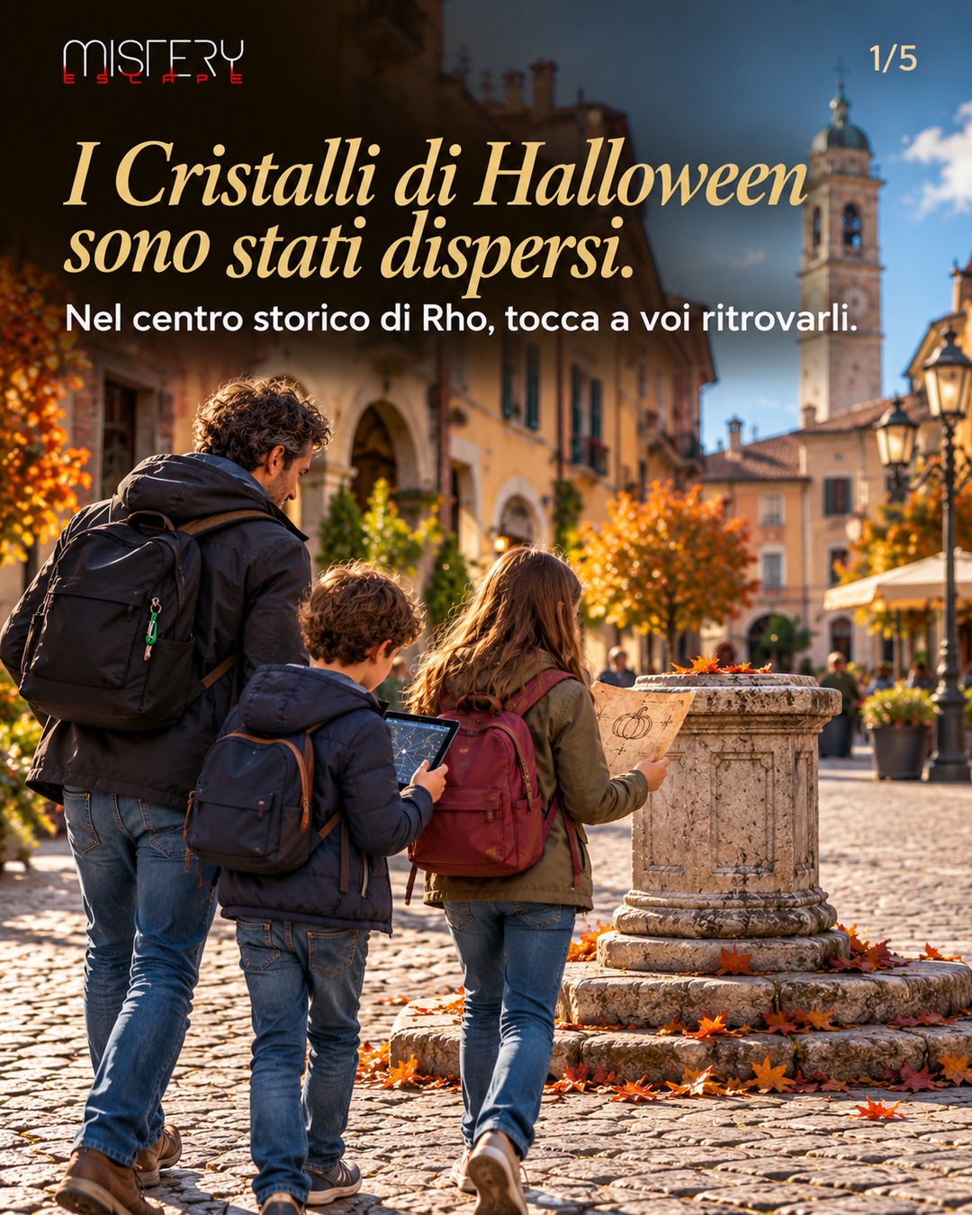 I Cristalli di Halloween sono stati dispersi: nel centro storico di Rho tocca a voi ritrovarli